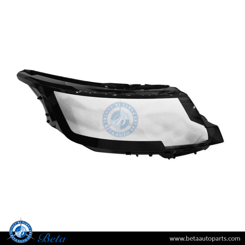 Right Side Headlamp Lens for Range Rover Vogue 2023-Up models, Part Number LR154001 Right Side Headlamp Lens for Range Rover Vogue 2023-Up models, Part Number LR154001